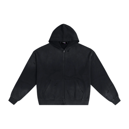 cyberworld,black,zipup,hoodie,distressed,autumn,winter,2026