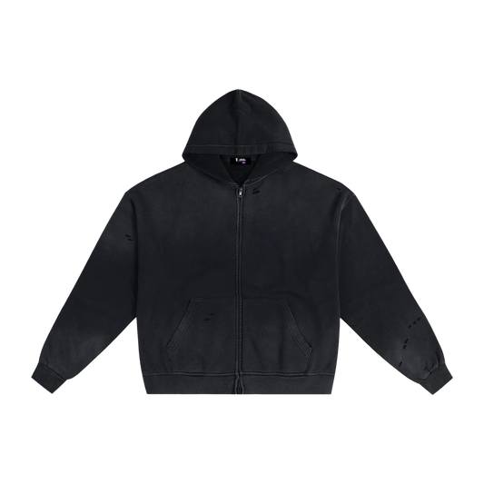 cyberworld,black,zipup,hoodie,distressed,autumn,winter,2026
